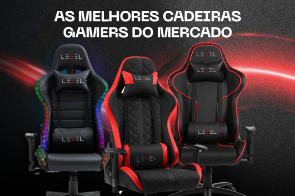 As melhores cadeiras gamers do mercado